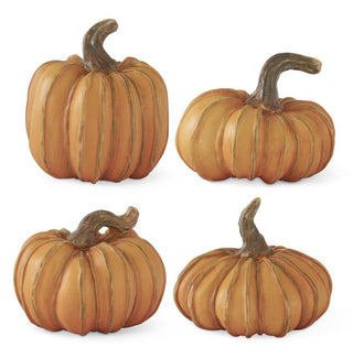 Resin Orange Filler Pumpkins Assorted