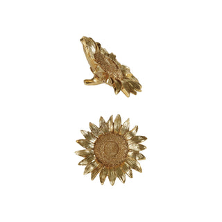 Resin Sunflower in Gold