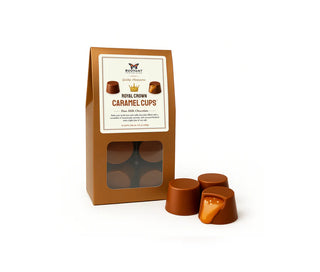 Royal Crown Caramel Cups with Milk Chocolate