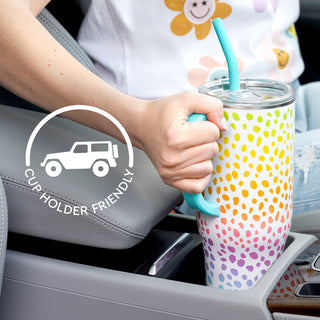Featured SWIG fitting in a car cup holder