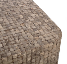 Load image into Gallery viewer, Samoa Square Coffee Table Coconut Shell
