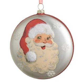 Santa Baby Disc Ornament