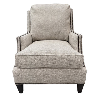 Savannah Lounge Chair upholstered in Twine