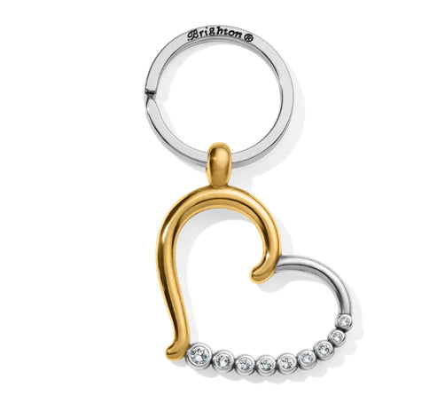 Brighton Sparkle Heart Key Fob