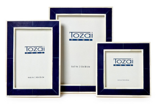 Savoy Navy Photo Frame Assorted Sizes