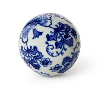 Blue & White Chinoiserie Decorative Balls Assorted