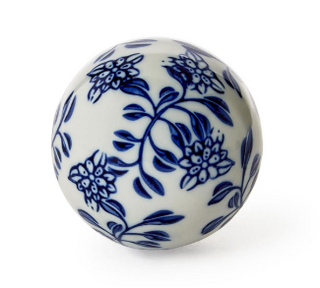 Blue & White Chinoiserie Decorative Balls Assorted