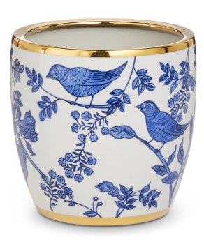 Blue Bird Cache Pot Assorted