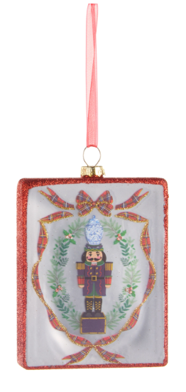 Noble Nutcracker Rectangle Ornament Assorted