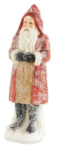 Sugared Santa Figurine Assorted