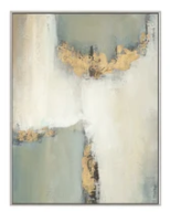 Golden Aurora Floating Framed Canvas Assorted