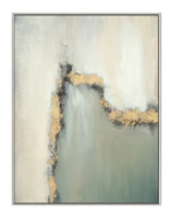 Golden Aurora Floating Framed Canvas Assorted