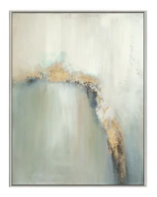 Golden Aurora Floating Framed Canvas Assorted
