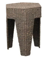 Water Hyacinth Nesting Accent Table, Sold Individually 3 Sizes