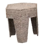 Water Hyacinth Nesting Accent Table, Sold Individually 3 Sizes