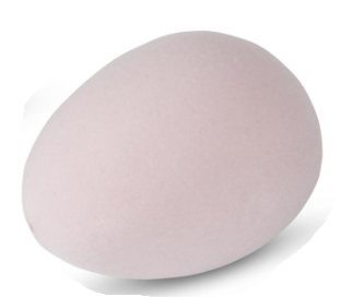 Pastel Flocked Eggs, 3 Colors