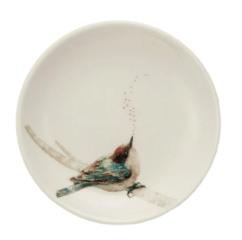 Bird on Branch Stoneware Dish Assorted