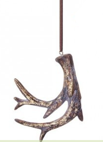 Deer Antler Ornament Assorted