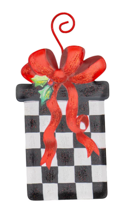 Elegant Gift Box Ornament Assorted