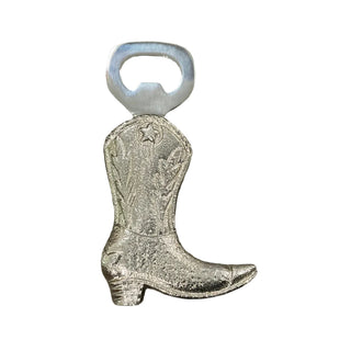 Silver Boot Bottle Opener