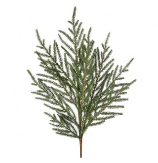 Soft Touch Mini Fir Spray 30" green greenery Christmas winter traditional