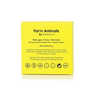 Spongellé Danny Duck Farm Animals Sponge