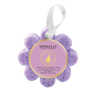 Spongellé French Lavender Wild Flower Soap Sponge
