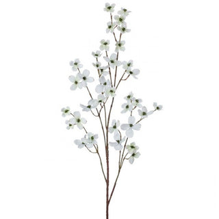 Spring Dogwood Spray 32" in Cream