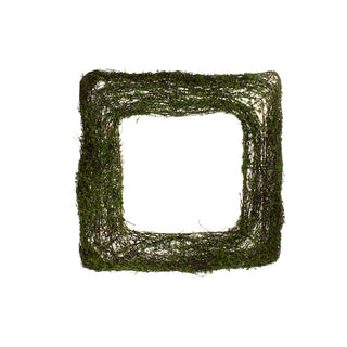 Square Moss Wreath 15"