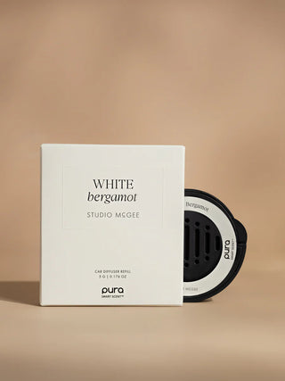 PURA Car Refill, White Bergamot, studio mcgee