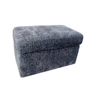 Libby Langdon Teddi Ottoman in Denim