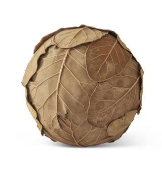 Textured Filler Ball Assorted 3.5" oak leaf