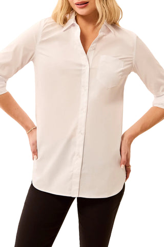 Tribal Classic White Button Up Shirt