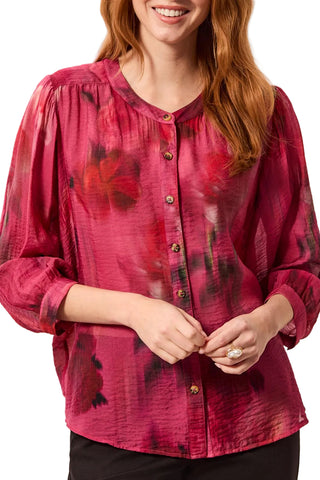 Tribal Flowy Dolman Sleeve Blouse in Nostalgia