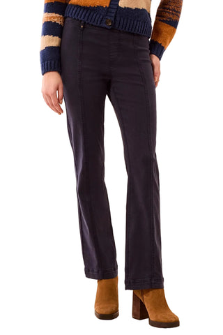 Tribal Pull-On Pant with Front Leg Seams in Sapphire