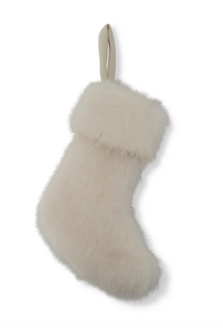Vegan Fur Mini Stocking Assorted
A fluffy faux fur Christmas stocking in cream with a matching hanging loop