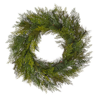 Mixed Greenery Wreath
