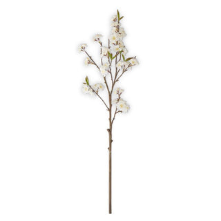 White Cherry Blossom Spray