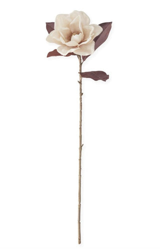 White Magnolia Stem 34"