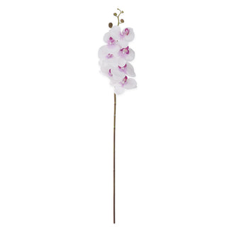 White & Purple Orchid Spray 34.5"