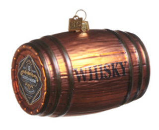 Wine Whiskey Barrel Ornament Assorted whiskey
