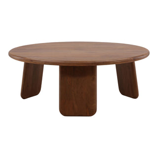Winsor Coffee Table in Brown modern retro three wide leg