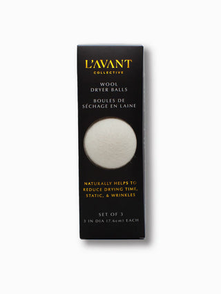 L'AVANT Wool Dryer Balls Pack of 3