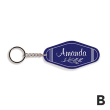 Load image into Gallery viewer, P. Graham Dunn Blue Vintage Keychain
