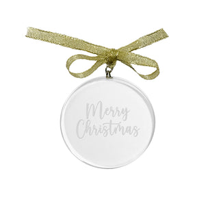 P. Graham Dunn Round Crystal Ornament