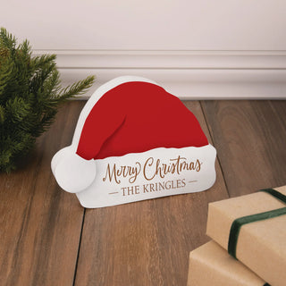 P. Graham Dunn Personalized Santa Hat Sign