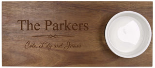 P. Graham Dunn Serving Board and Bowl Set