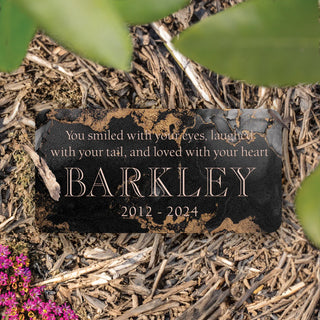 P. Graham Dunn Personalized Black Marble Garden Stone