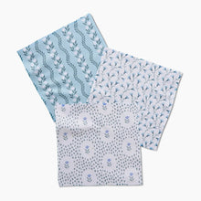 Load image into Gallery viewer, Geometry Trailing Farmhouse Florals Dishcloth Set
