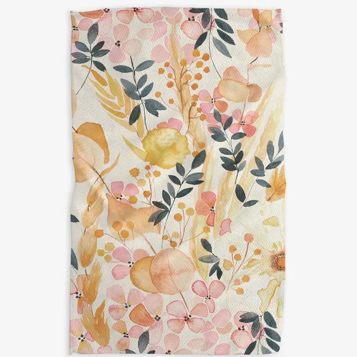 Geometry Sleepy Fields Tea Towel